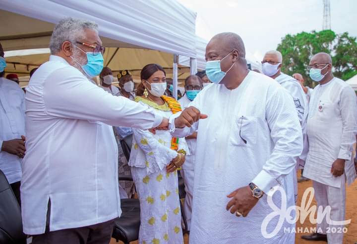 Mahama suspends campaign over Rawlings’ death