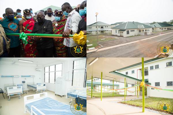 Prez Nana Addo commissions 40-year old 120-bed Bekwai municipal hospital