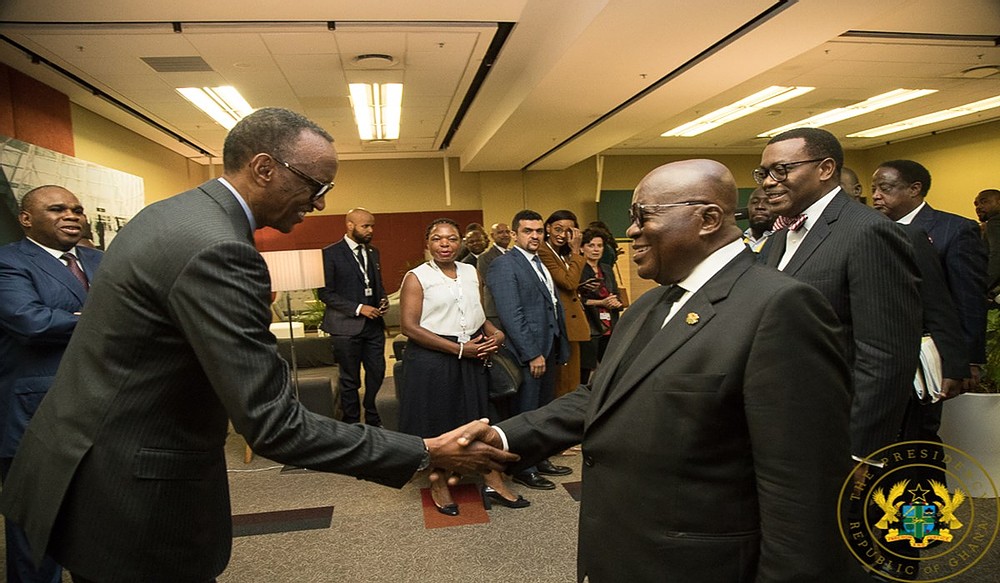 Your re-election is a testament to Ghana’s trust in you – Paul Kagame to Prez. Nana Addo