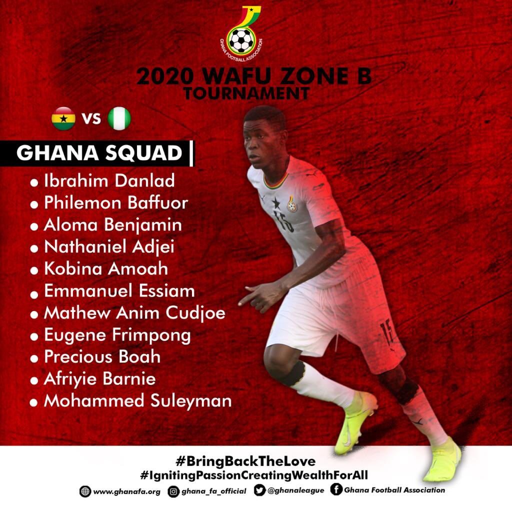 WAFU Cup of Nations: Karim Zito names squad to face Nigeria