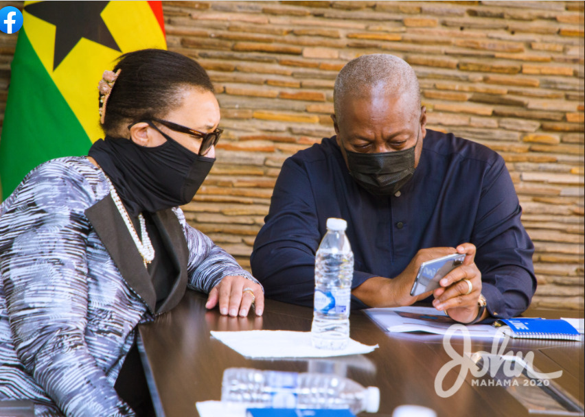 Mahama shows Commonwealth Secretary-General why he’s not accepting Presidential election result