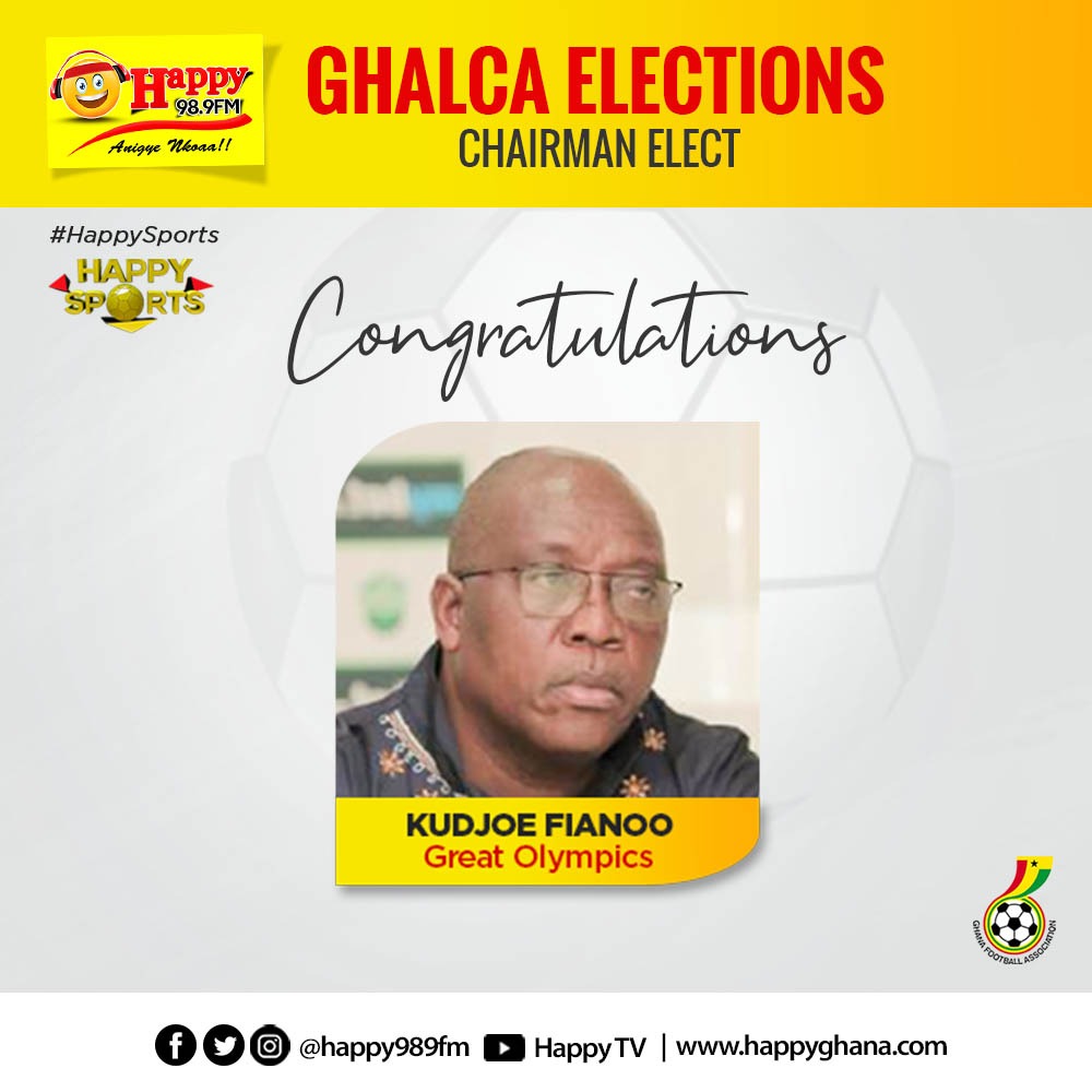 GHALCA Election: Kudjoe Fianoo re-elected as GHALCA Chairman