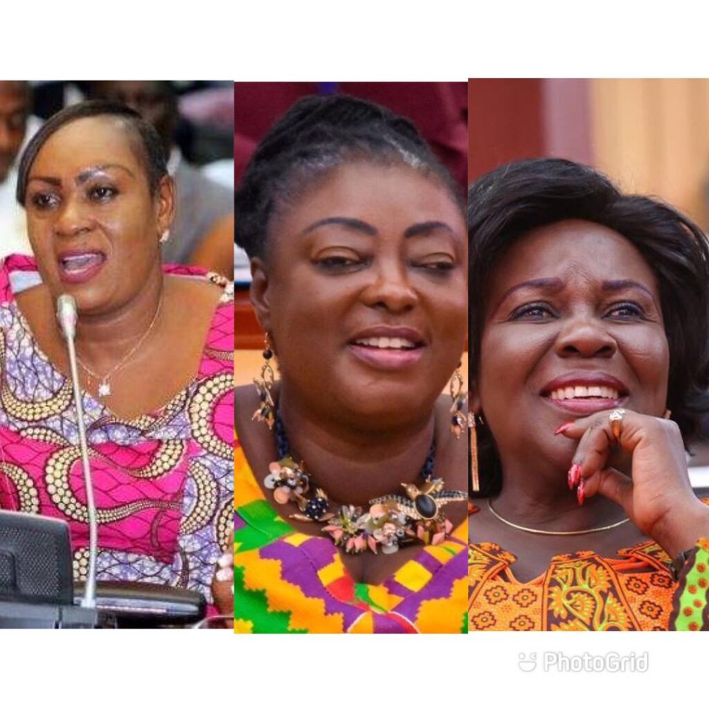 Eight female ministers appointed under Prez Nana Addo’s new gov’t