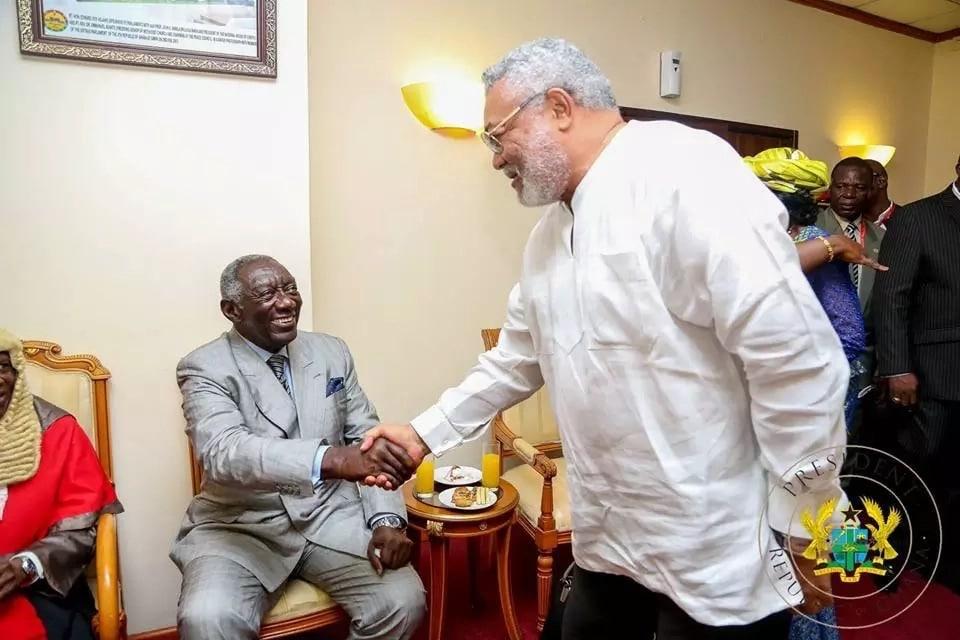 Former President Kufuor tribute to Rawlings will shock you