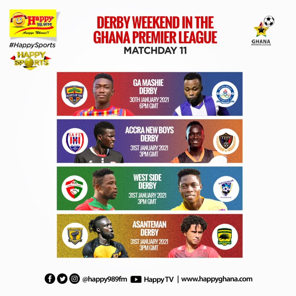 GPLonHappyFM: Derby weekend as Hearts play Great Olympics, Ashgold face Kotoko