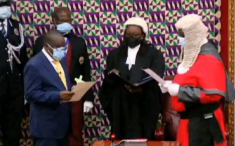 Alban Bagbin sworn in as Speaker of 8th Parliament