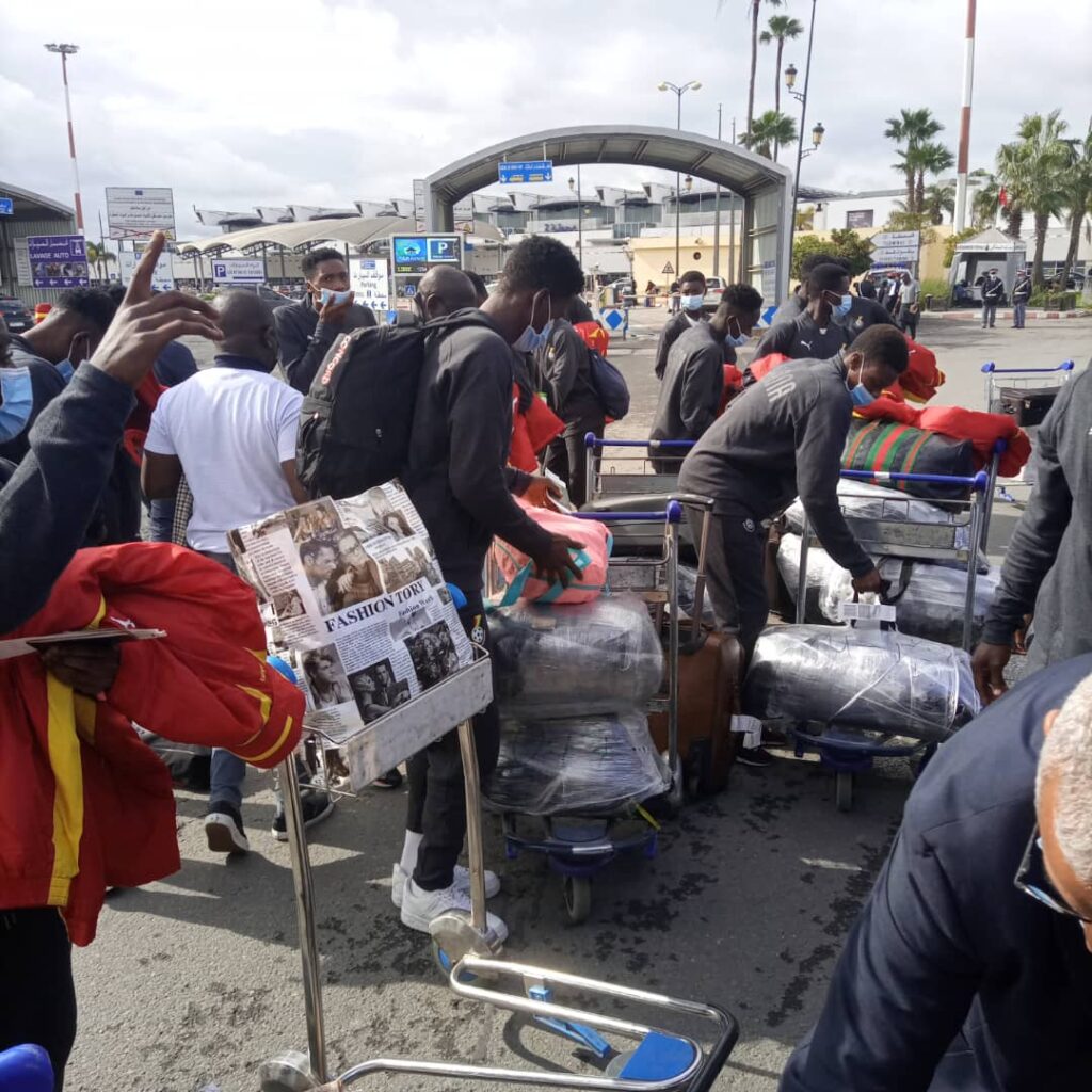 Black Satellites arrive in Morocco for friendlies