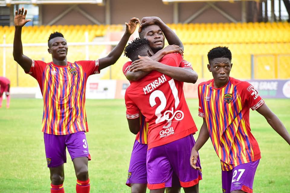 GPLonHappyFM: Obeng Jnr late strike saves Hearts from defeat against Karela