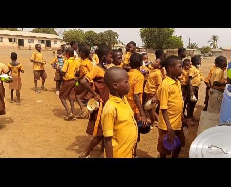 School Feeding Program; potential spread of COVID-19 in Oti Region