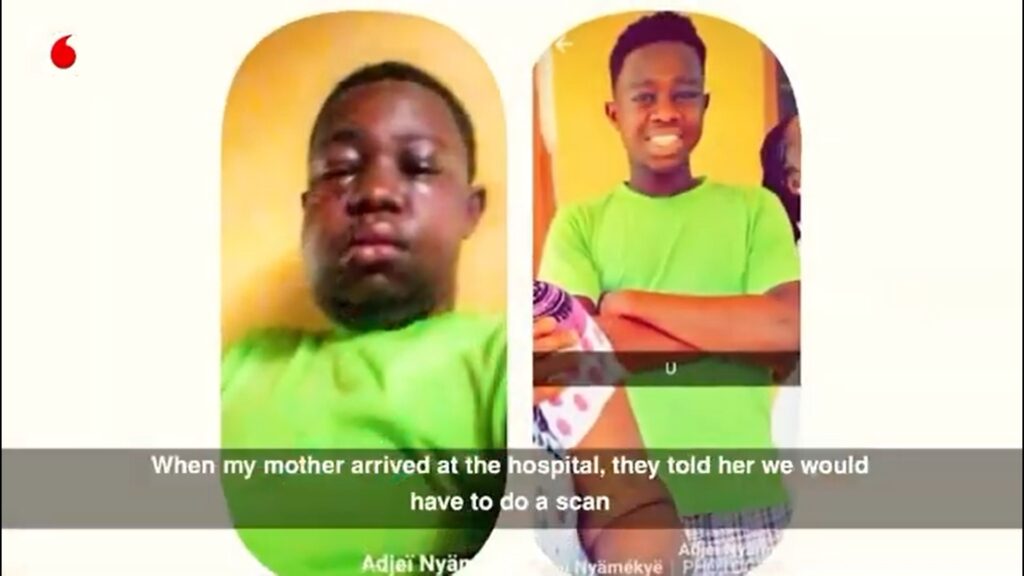 Vodafone Healthline rescues first-year SHS student with head tumour