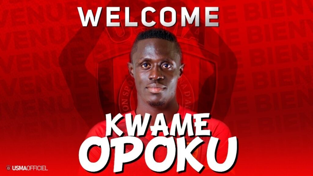 USM Algers announce signing of Kwame Poku from Kotoko