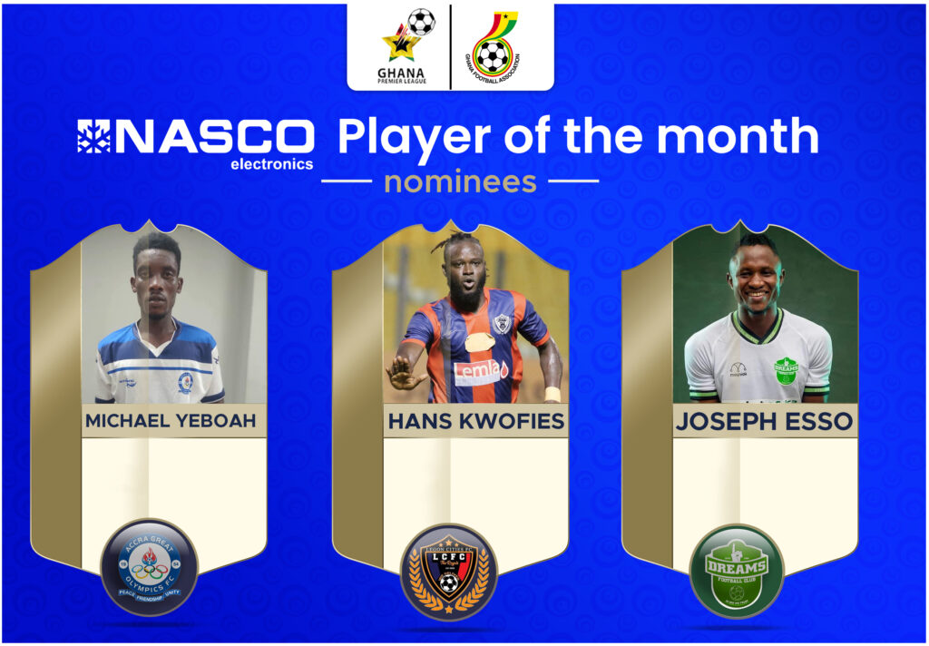 GPLonHappyFM: Nominees for NASCO Player of the Month for February announced