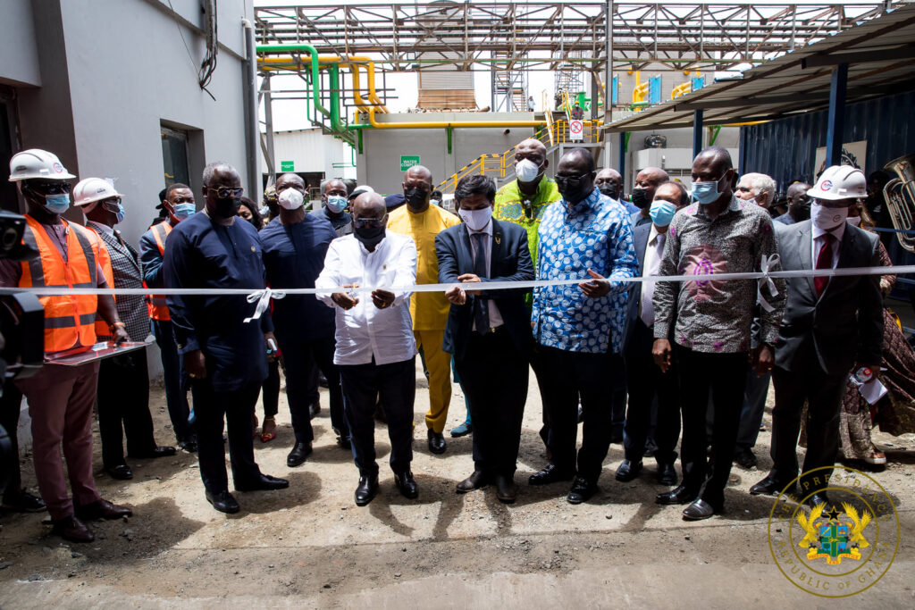 Prez Akufo-Addo commissions m B5 Plus steel factory