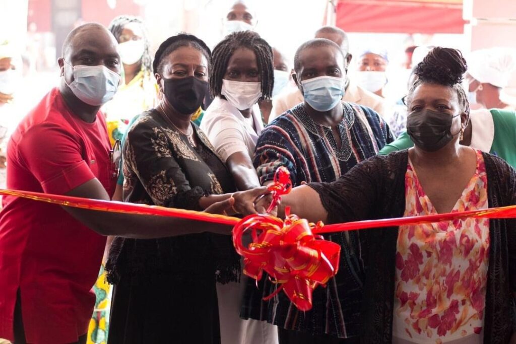 Chief lauds Vodafone Foundation for refurbishing community clinic