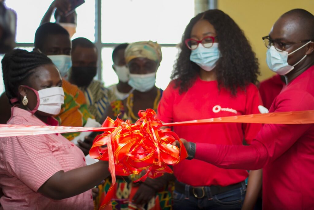 Vodafone Ghana Foundation rehabilitates the Akyem Achiase Health Centre labour ward