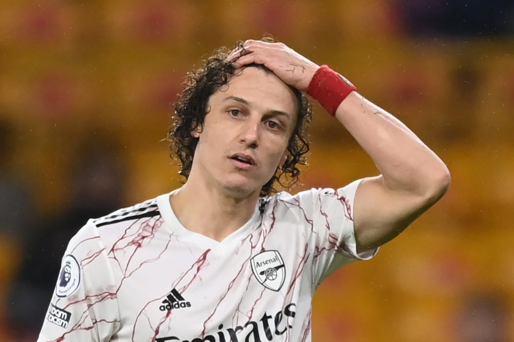 David Luiz leaving Arsenal at end of season – sources