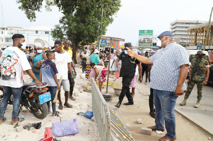 Photos: Henry Quartey leads decongestion exercise in Accra