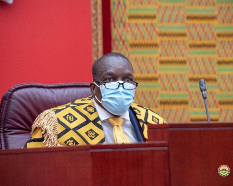 Your last warning, don’t surprise me again – Bagbin cautions MPs