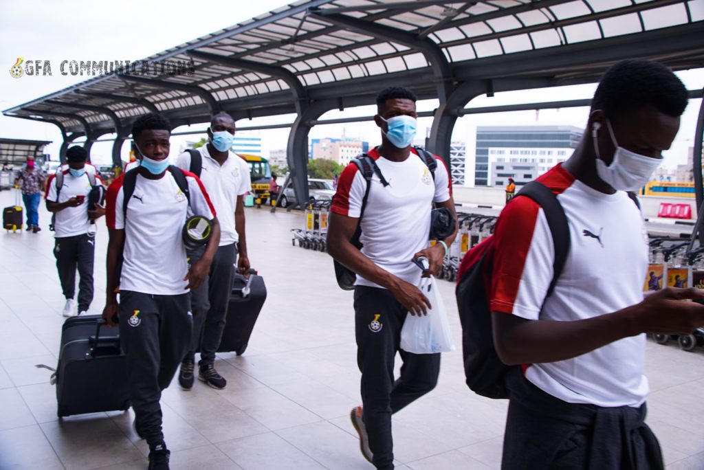 Black Meteors depart Accra for Japan and South Korea Friendlies