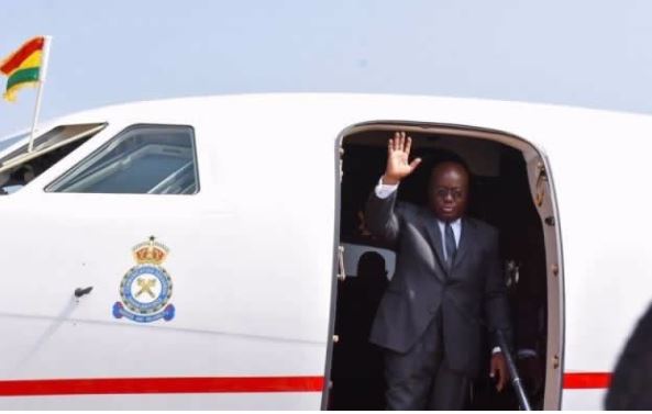 Prez Akufo-Addo leaves for Burkina Faso