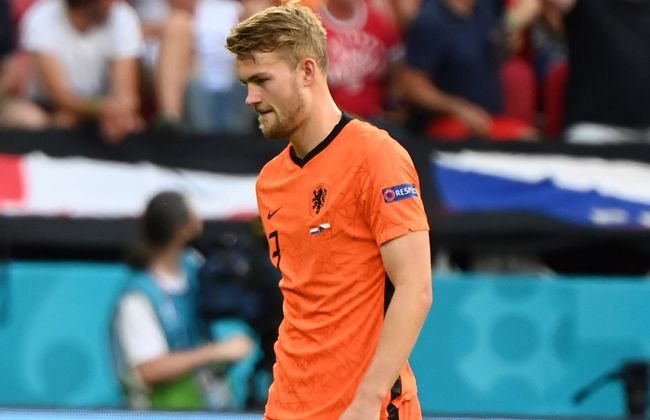 Euro 2020: Netherlands lost ‘because of what I did’- De Ligt