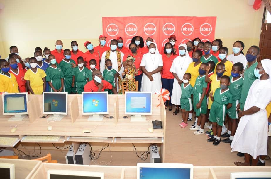 Absa Bank CIB Team equips two schools to promote digital inclusion