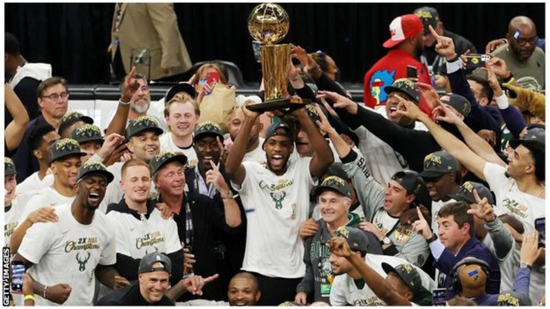 NBA Finals: Milwaukee Bucks beat Phoenix Suns to win first title for 50 years