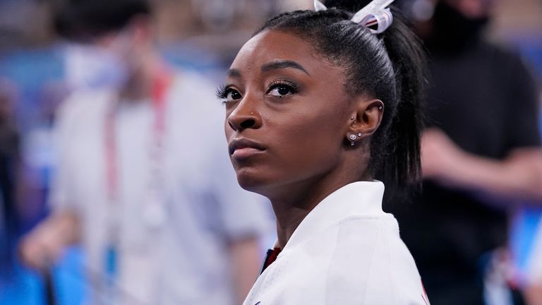 Tokyo Olympics: Simone Biles out of individual all-around final