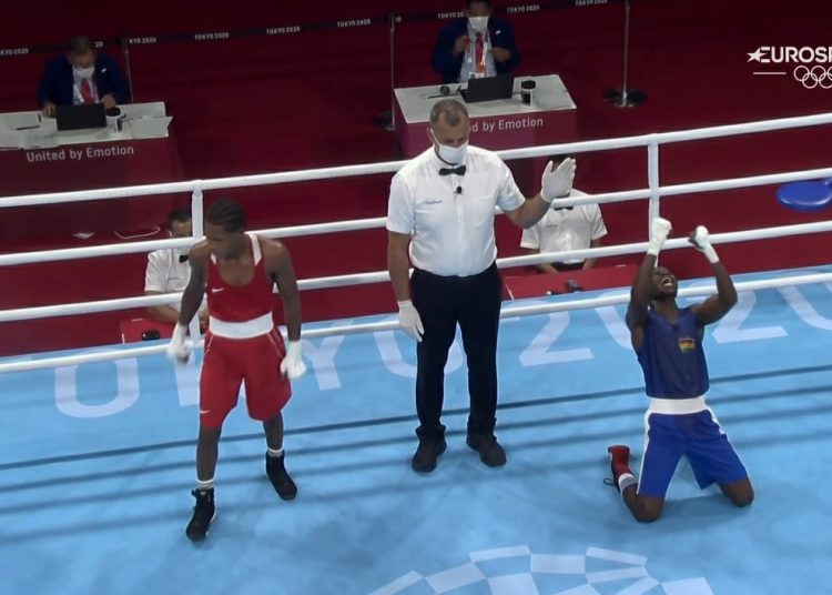 Tokyo 2020: Sulemanu Tetteh beats Marte de la Rosa to book R16 spot