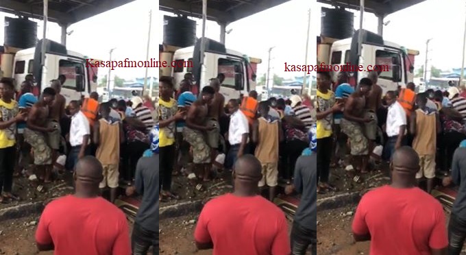 Breaking: Tollbooth attendant crushed to death at Tema motorway, another injured after tipper truck runs into  tollbooth