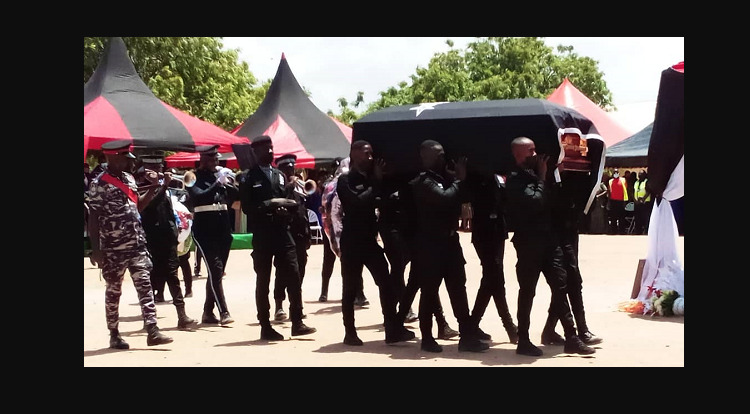 Policeman killed in bullion van attack buried