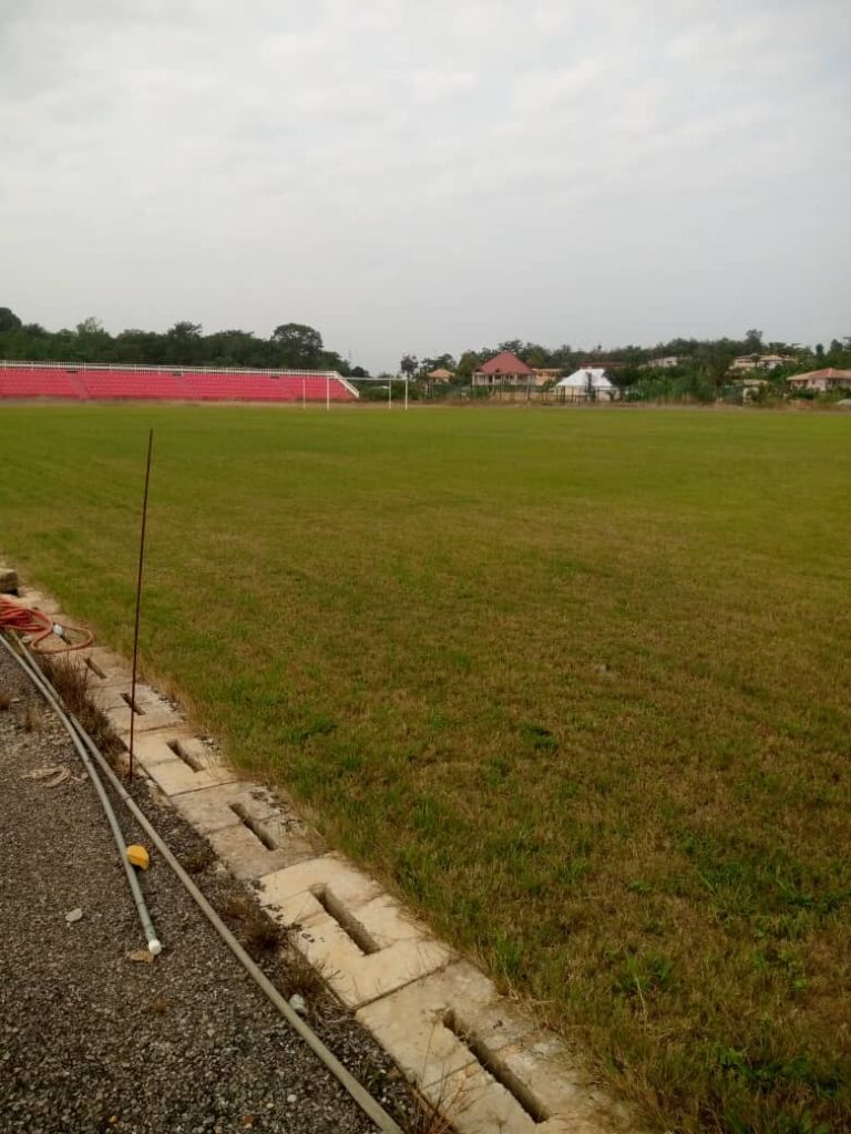 Update: Construction of 10-Multipurpose Youth and Sports Centers- Dunkwa Sports Complex