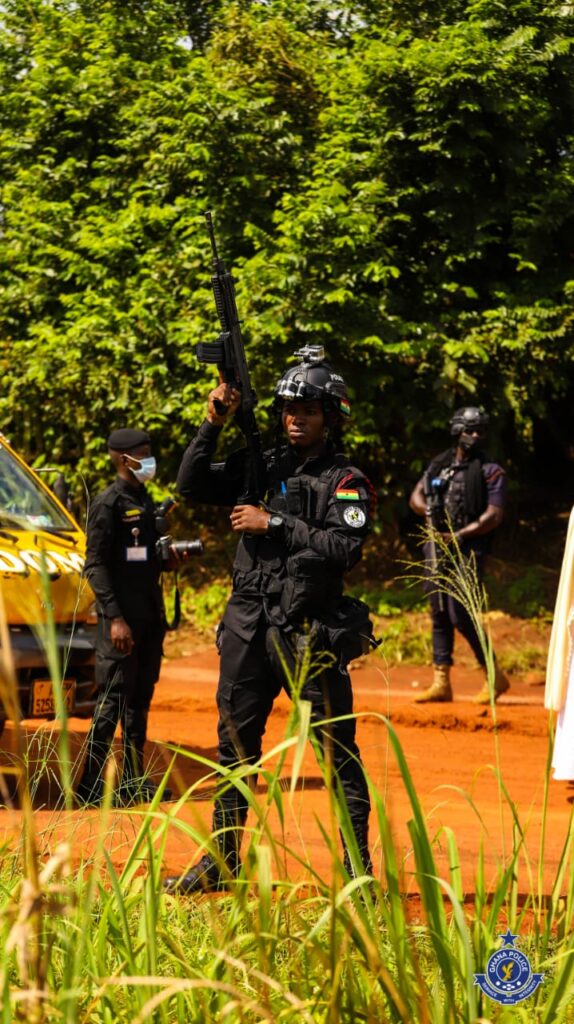 Photos: IGP Dampare undertakes ground operation