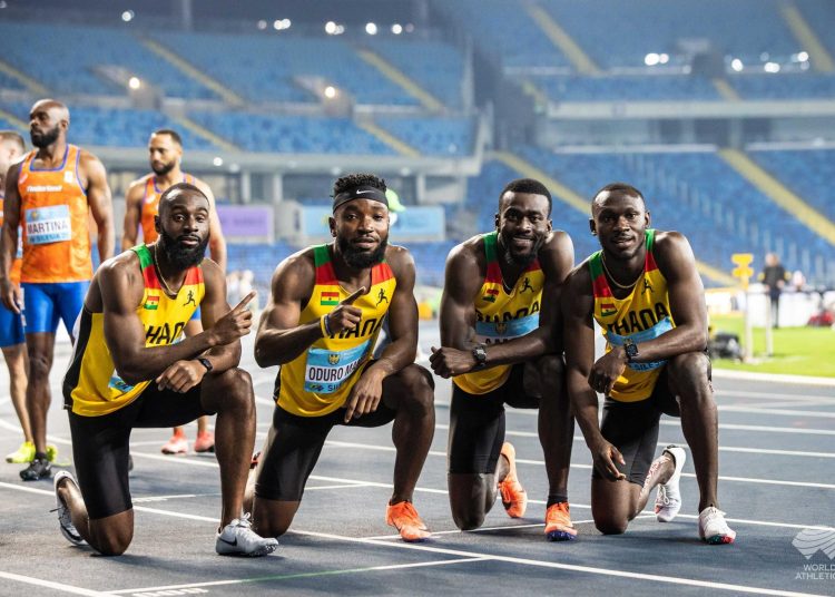 Tokyo 2020: Ghana secure 4x100m relay final spot with National Record