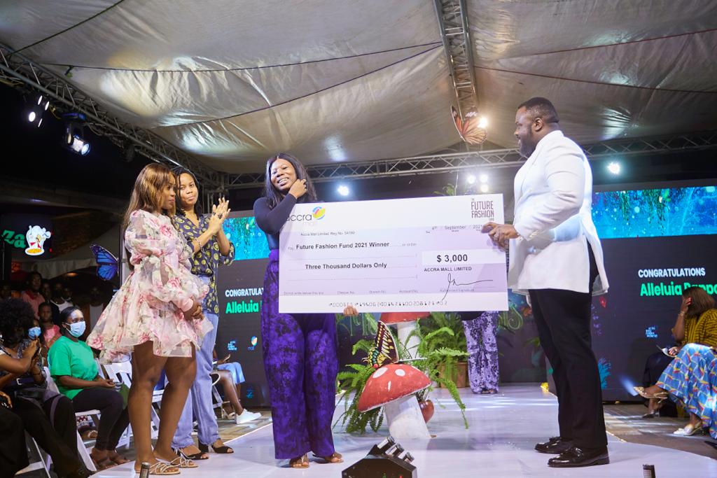 Alleluia Pappoe wins Accra Mall Future Fashion Fund 2021