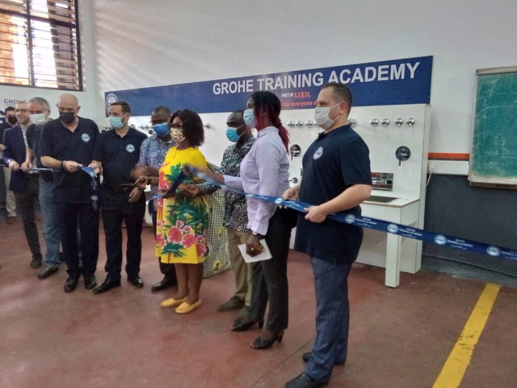 Plumbing training in Ghana receives boost as first GIVE training facility opens