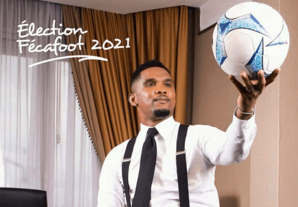 Samuel Eto’o elected president of Cameroon FA