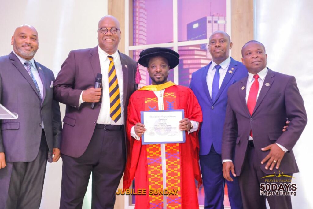 UGCSI confers honorary doctorate on Prophet Emmanuel Adjei