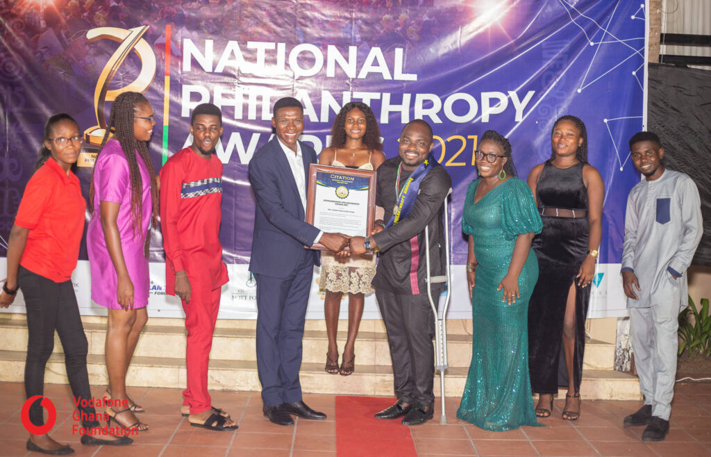 Vodafone’s Amaris Perbi honored at 2021 National Philanthropy Awards