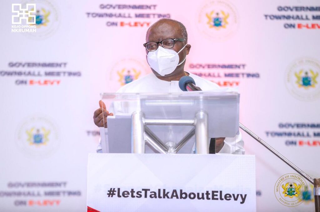 There will be disaster in Ghana if e-levy is not passed – Ken Ofori-Atta predicts