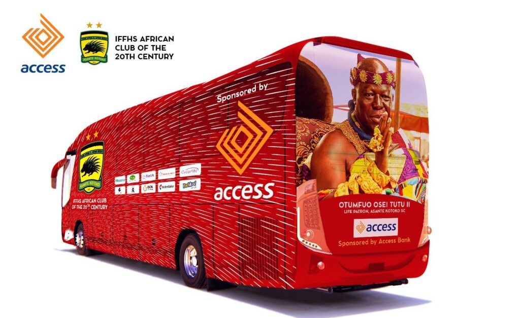 Asante Kotoko gets new ‘fabulous’ bus from Access Bank