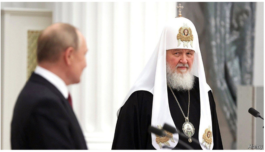 Russia’s Orthodox Church describes the conflict in Ukraine as a holy war