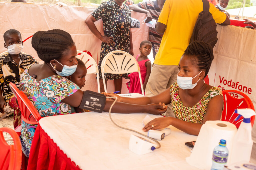 Vodafone Ghana Foundation provides free medical care to Appiatse residents