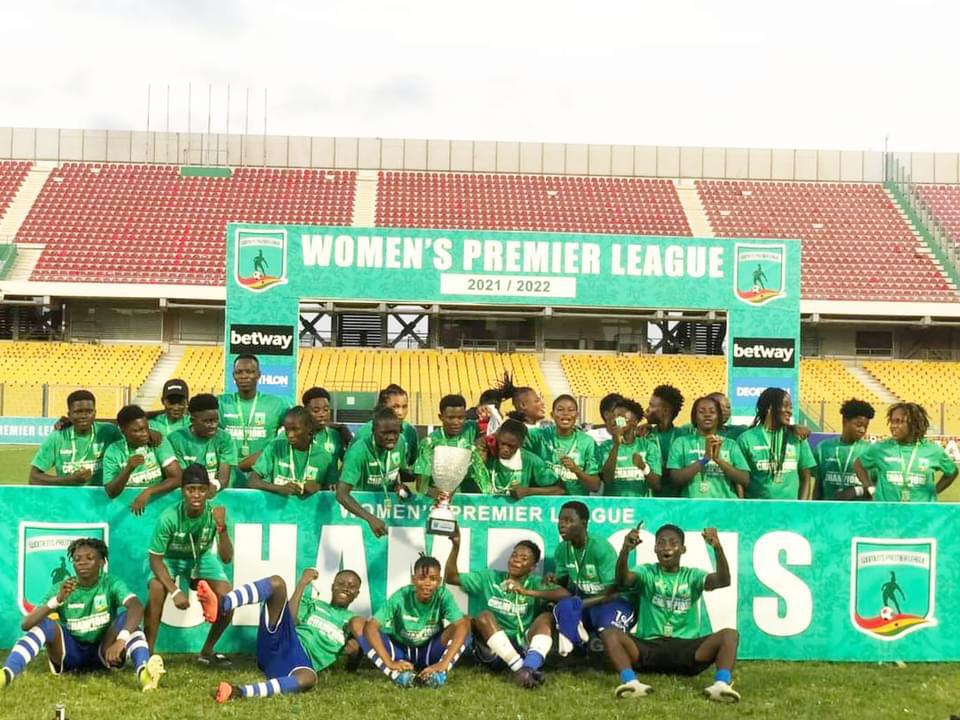 Ampem Darkoa Ladies clinch Women’s Premier League title