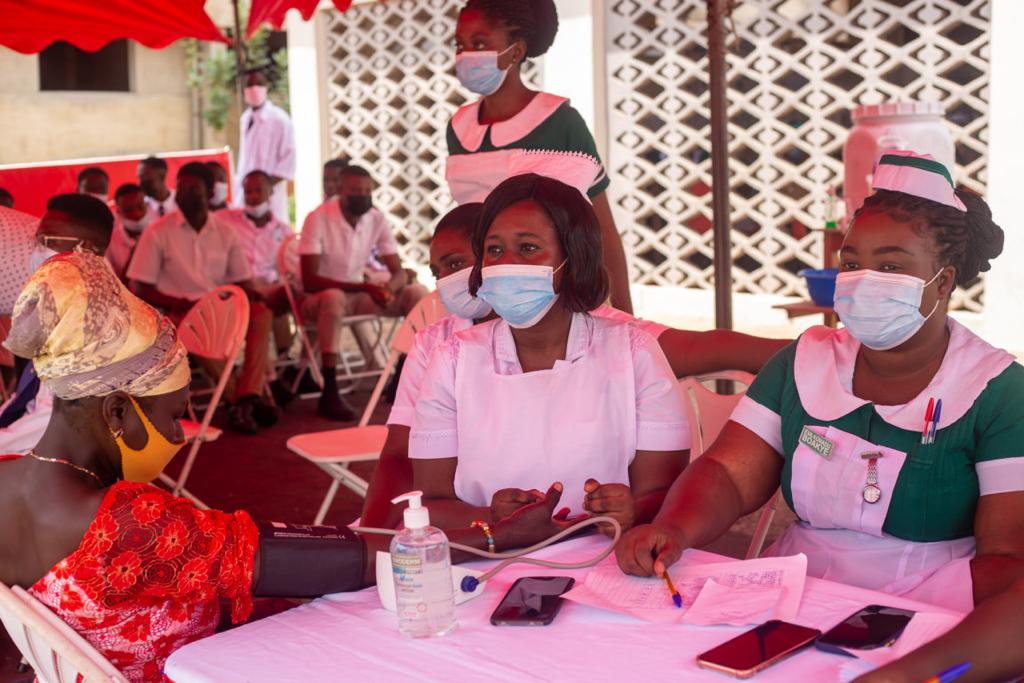 Ashanti Month: Vodafone takes its free e-learning and health screening to the region