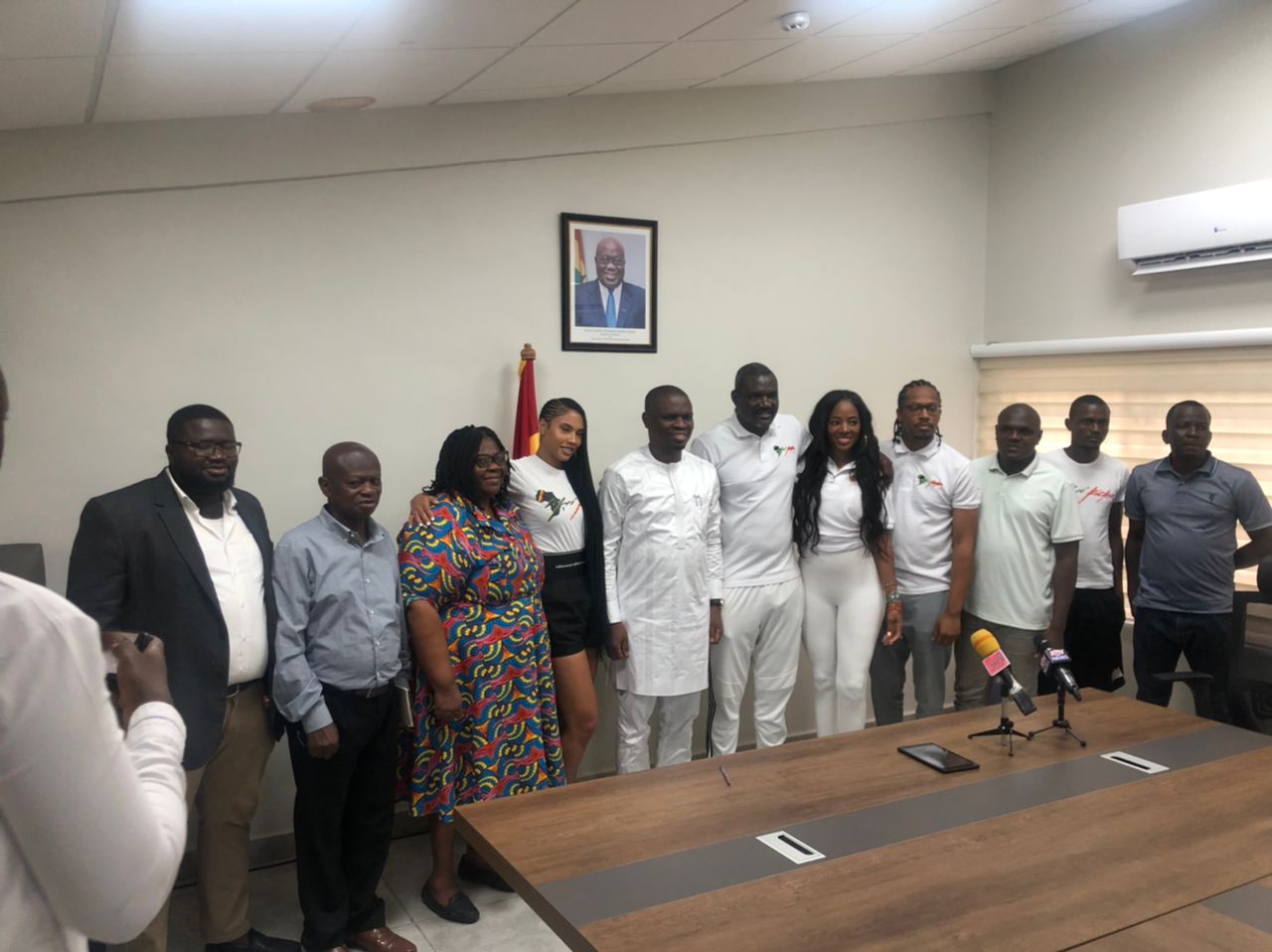 Sports Minister Mustapha Ussif appeals to Afrikicks to support One ...