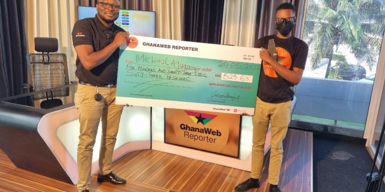 Bloggers earn over GHS 4,000 since the launch of the GhanaWeb Reporter  