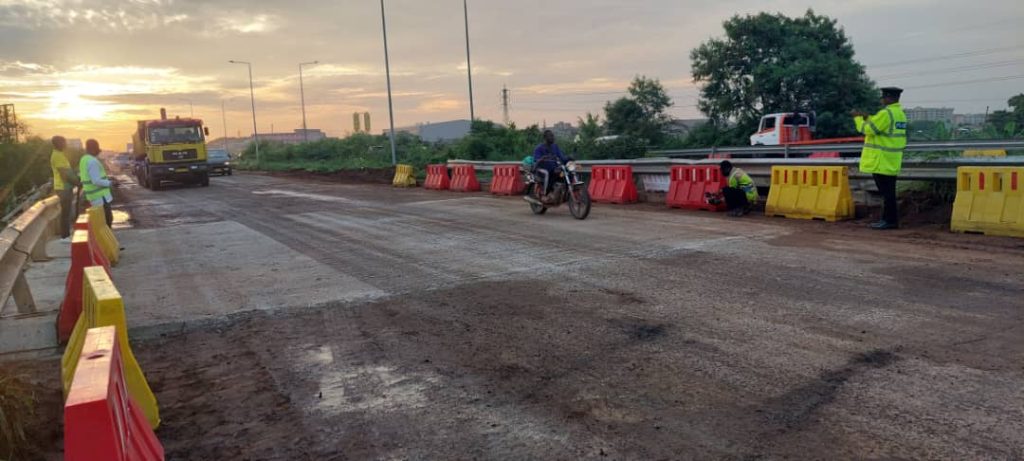 Photos: Tema Motorway opened to motorists after completion of repair works