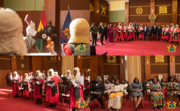 60 courts, 60 Judges’ bungalows, 3 new High Courts ready by October – Prez Akufo-Addo