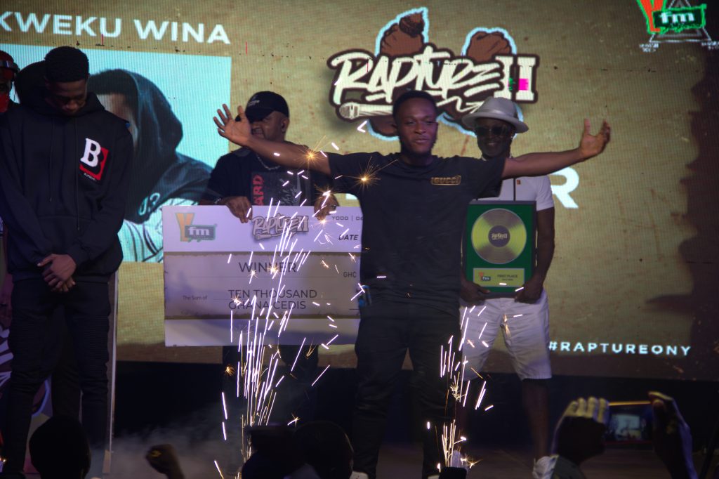 Rapture II: Kweku Wina crowned ‘Rapture god’